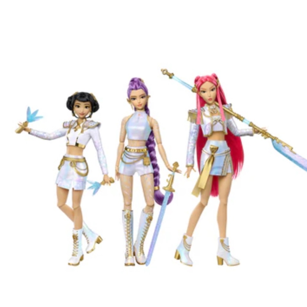 K POP HUNTR/X Rumi, Mira, Zoey “What It Sounds Like” 3-Pack